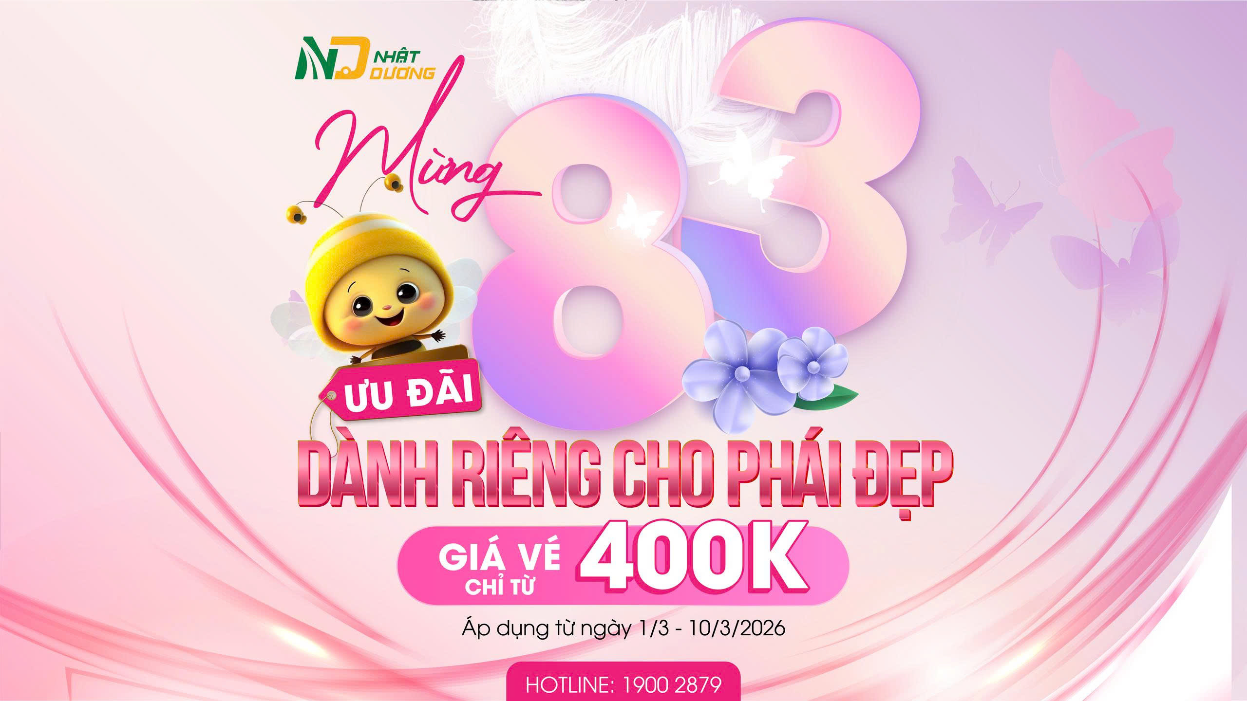 Ưu Đãi 8/3 Nhà Xe Nhật Dương – Giá Vé Chỉ Từ 400.000đ Dành Riêng Cho Phái Đẹp